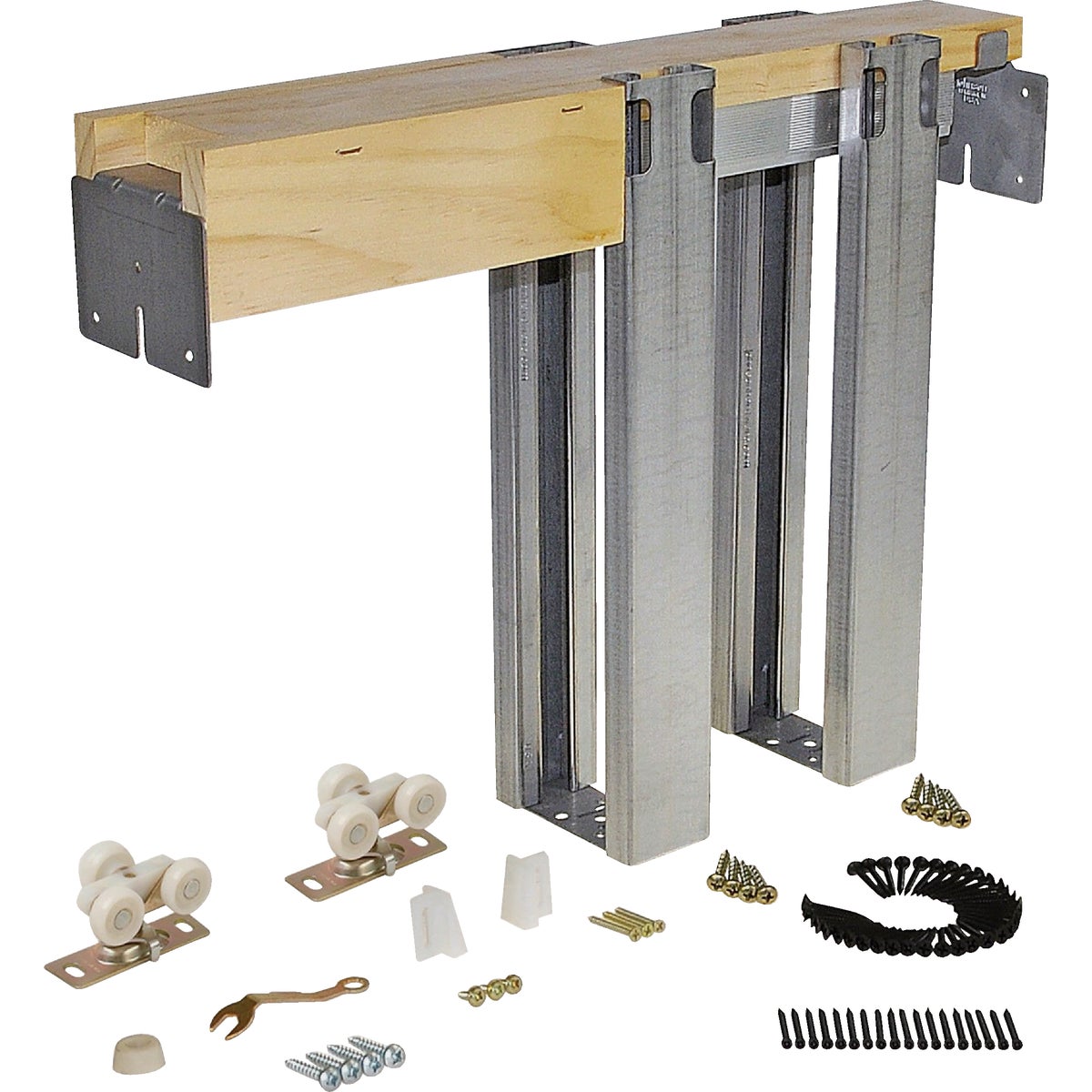 Johnson Hardware 3 Ft. x 7 Ft. Pocket Door Frame Kit