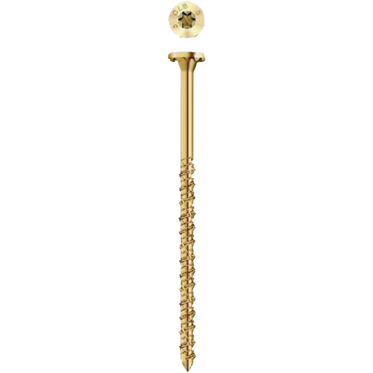 GRK Caliburn 19/64 In. x 3-1/2 In. Star-Drive XL Concrete Screws (25 Ct.)