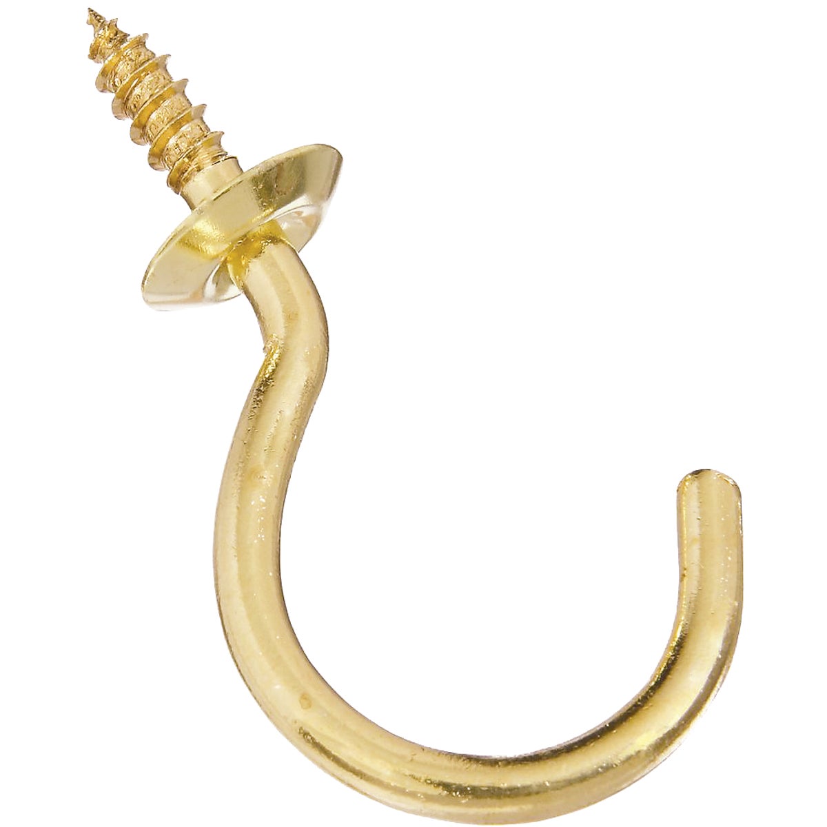 National V2021 1-1/2 In. Solid Brass Series Cup Hook (2 Count)
