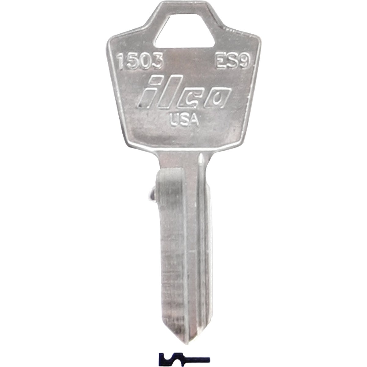 ILCO ESP Nickel Plated Mailbox Key, 1503 (10-Pack)