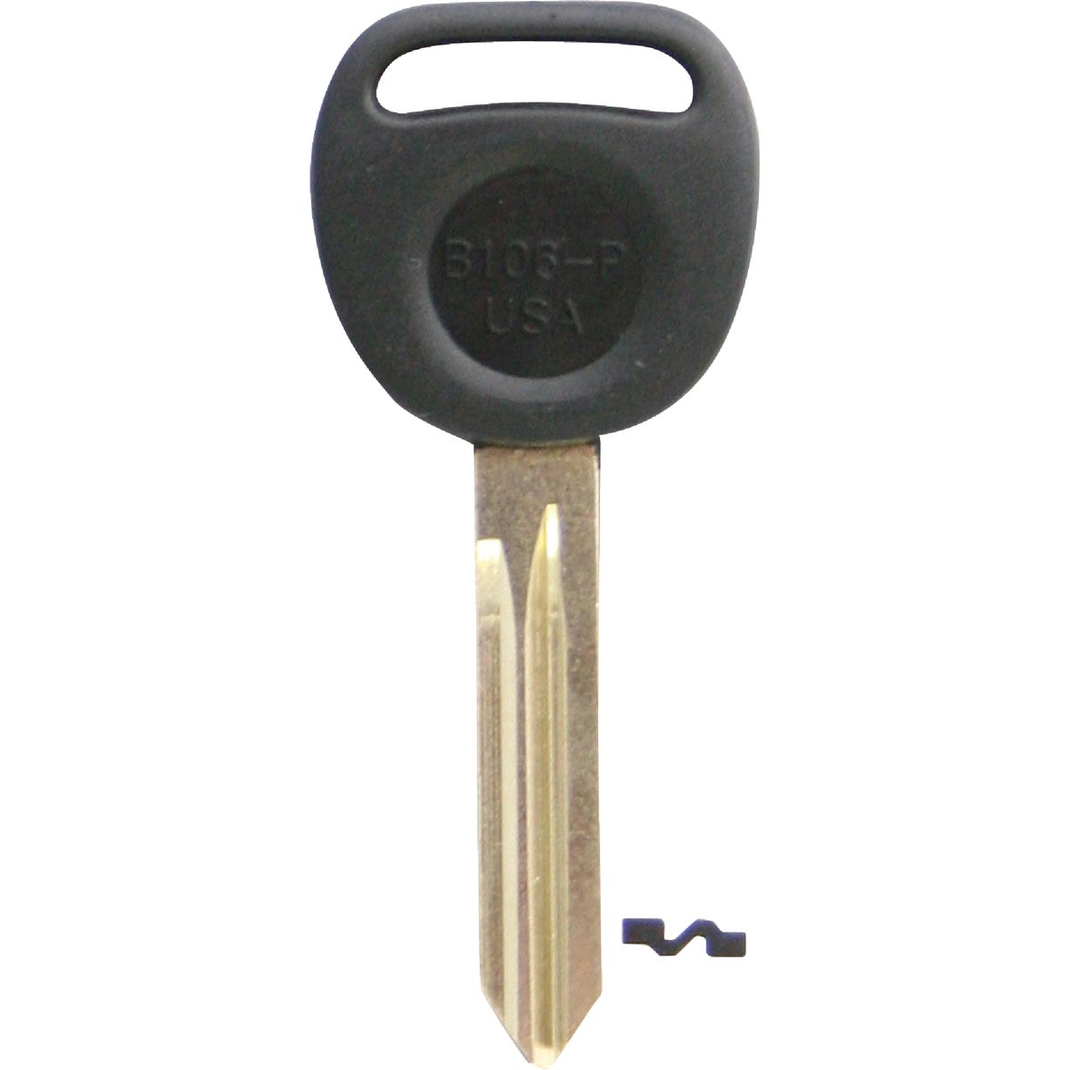 ILCO GM Nickel Plated Automotive Key, B106-P / B106P (5-Pack)