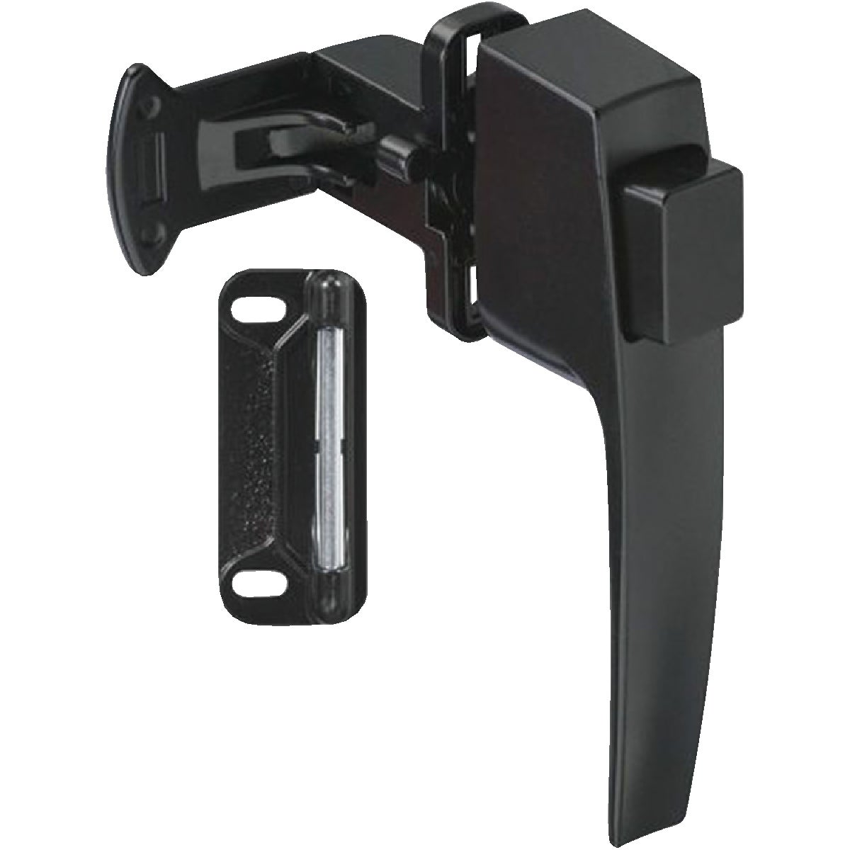 National Push Button Latch with 1-3/4 In. Hole Spacing