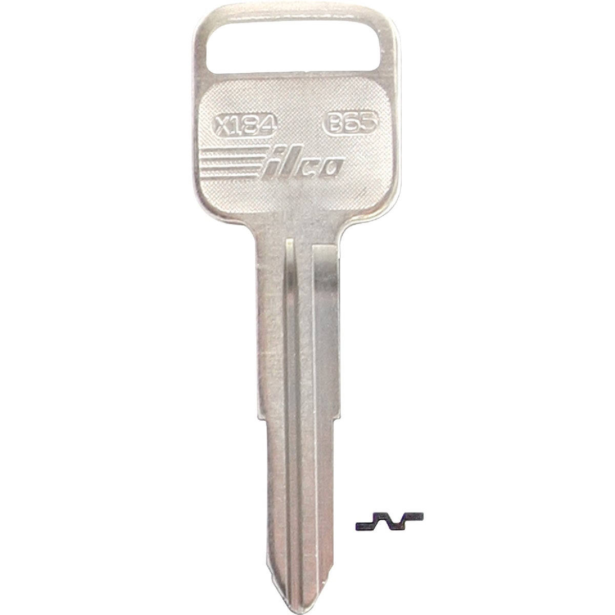 ILCO GM Nickel Plated Automotive Key, B65 / X184 (10-Pack)