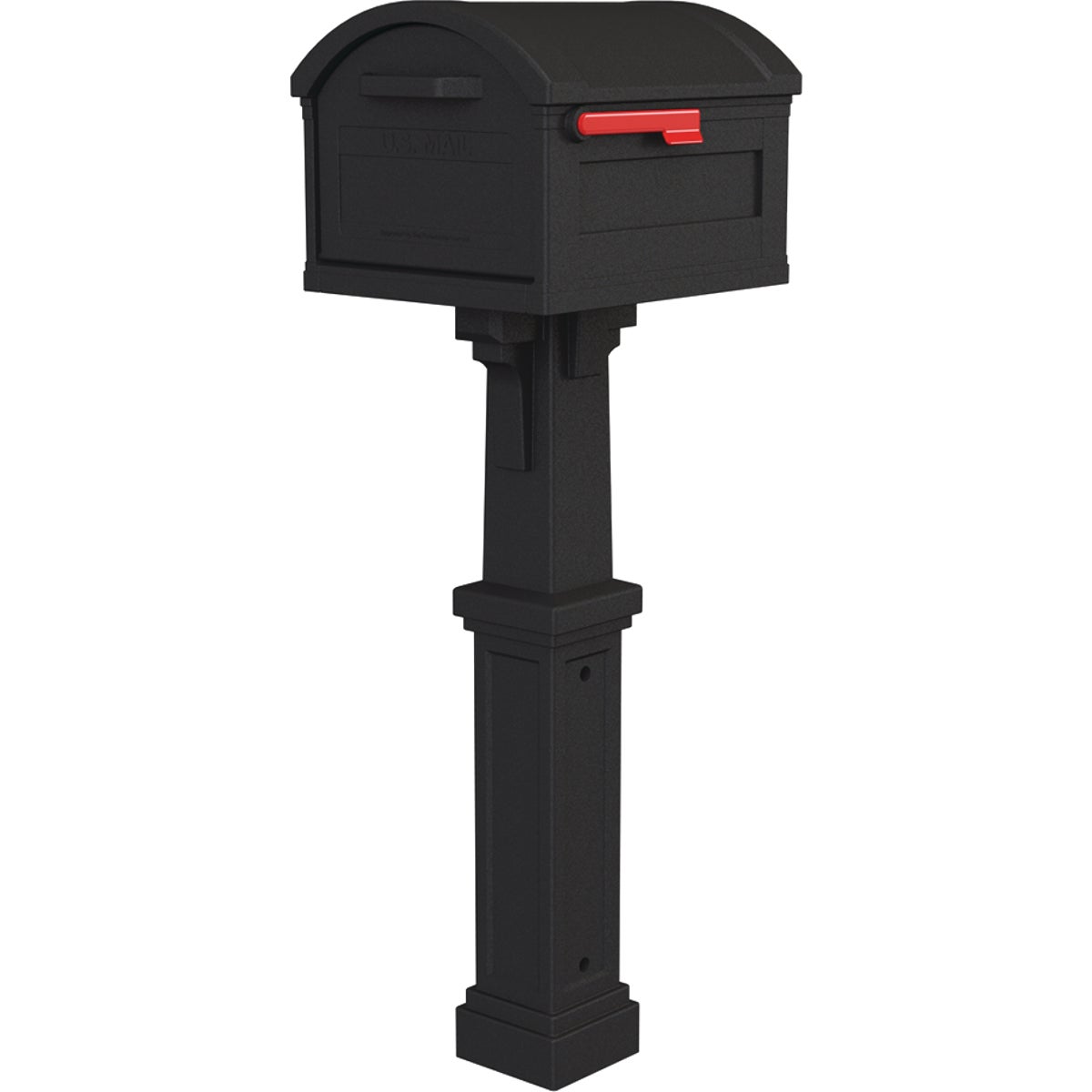 Gibraltar Grand Haven Black All In One Mailbox