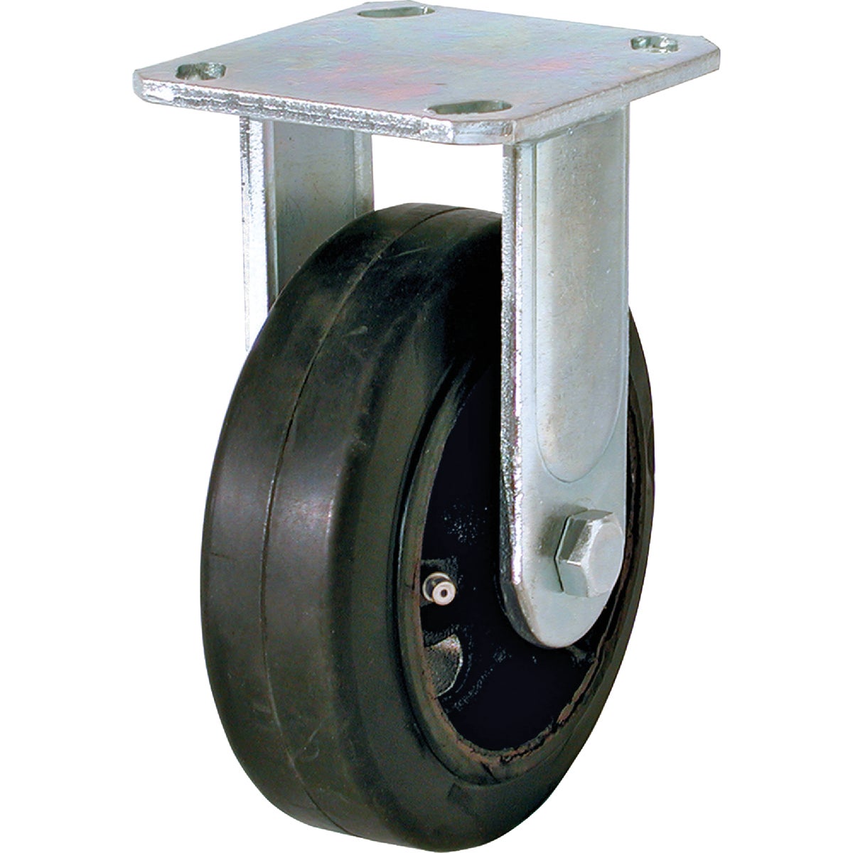 Shepherd 6 In. Medium-Heavy-Duty Polypropylene Rigid Plate Caster