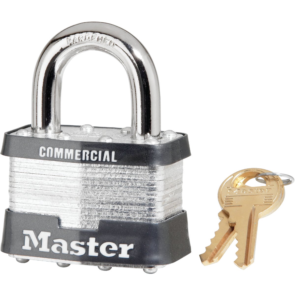 Master Lock 2 In. Wide 4-Pin Tumbler Keyed Padlock