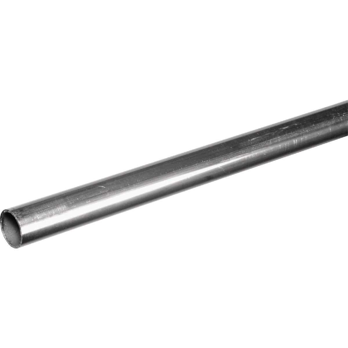 Hillman SteelWorks 1 In. x 8 Ft. Bright Aluminum Round Tube