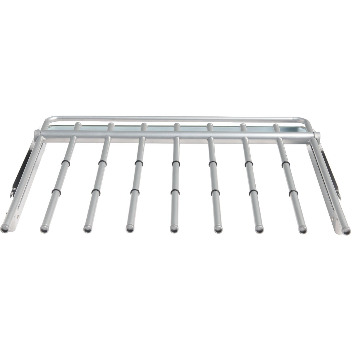 Rubbermaid Configurations Titanium Sliding Pants Rack