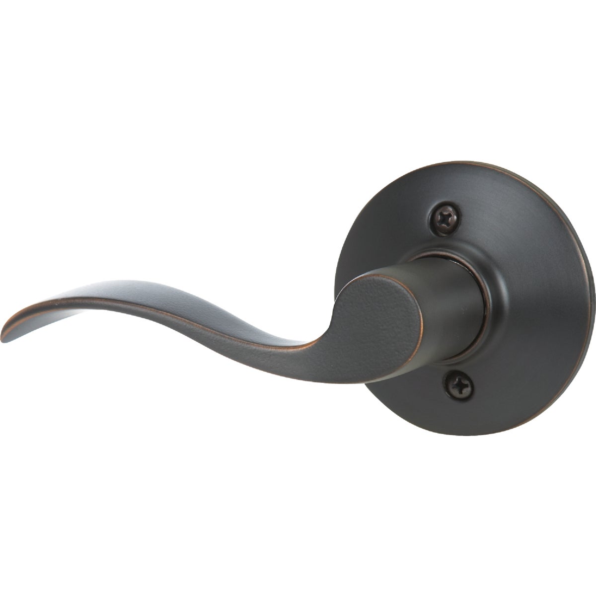 Schlage Aged Bronze Left-Hand Accent Dummy Door Lever