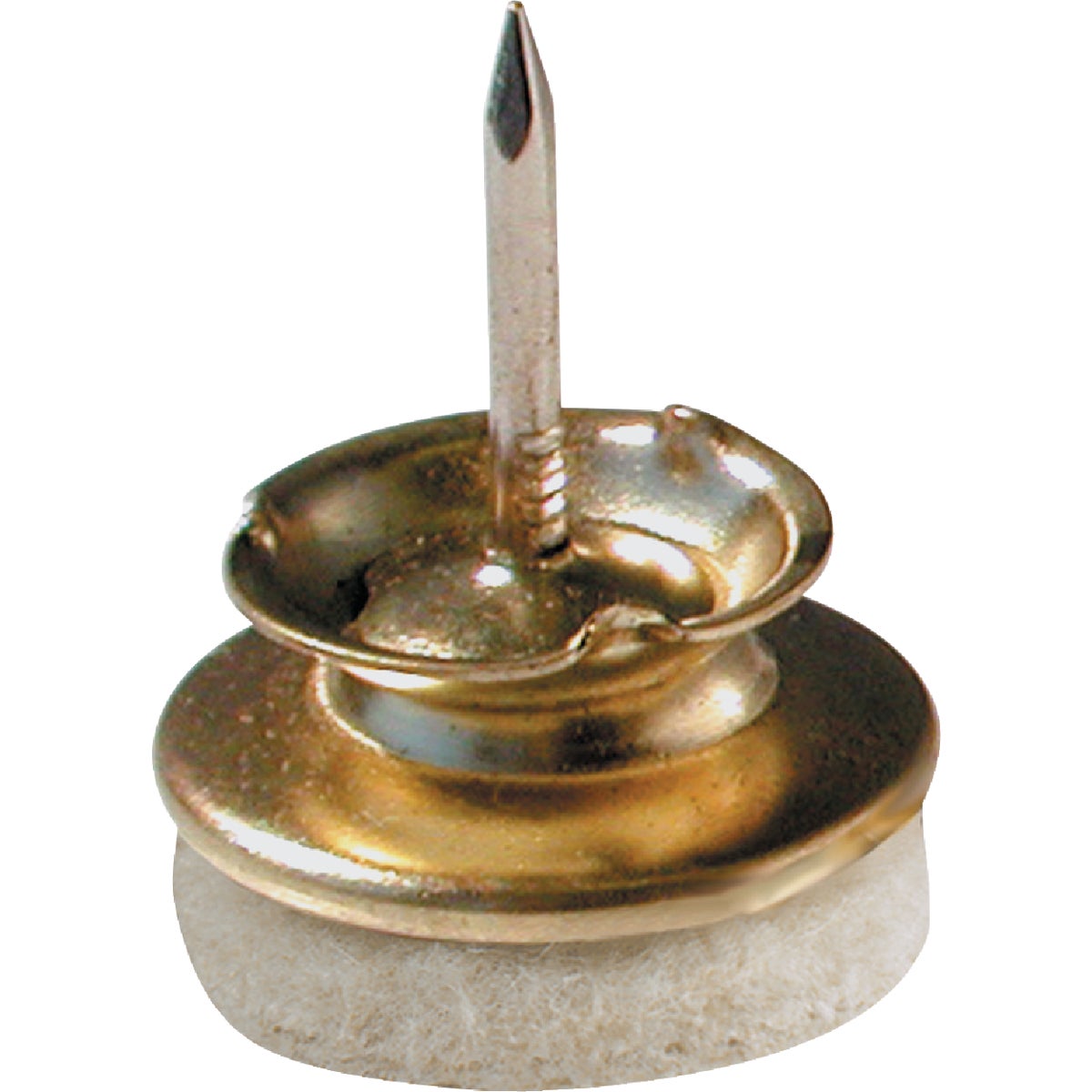 Do it 1 In. Round Swivel Nail on Furniture Glide,(4-Pack)