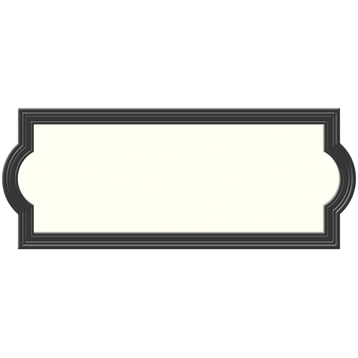 Hy-Ko Prestige Series Plastic Address Plate