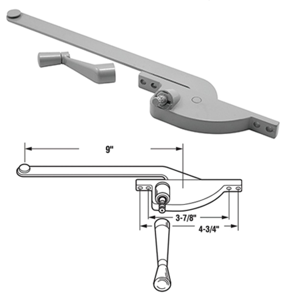 Prime-Line Teardrop Type Casement Operator