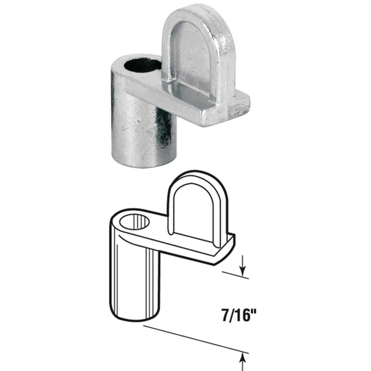 Prime-Line Die-Cast Window Screen Clip