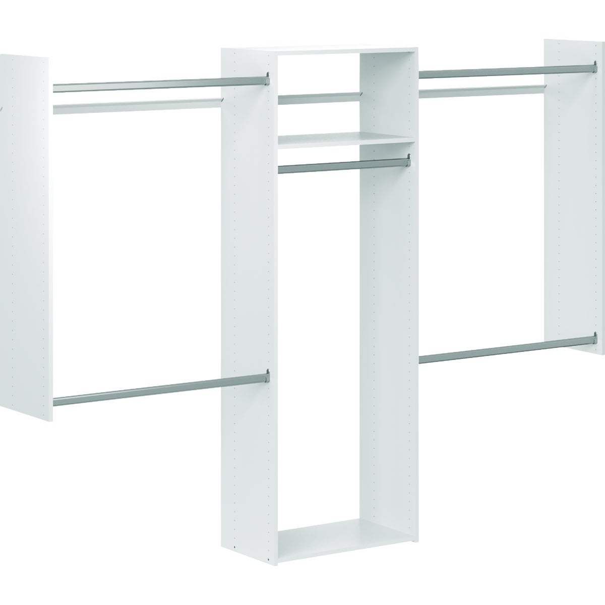 Easy Track Create Collection Wood Laminate Closet Kit