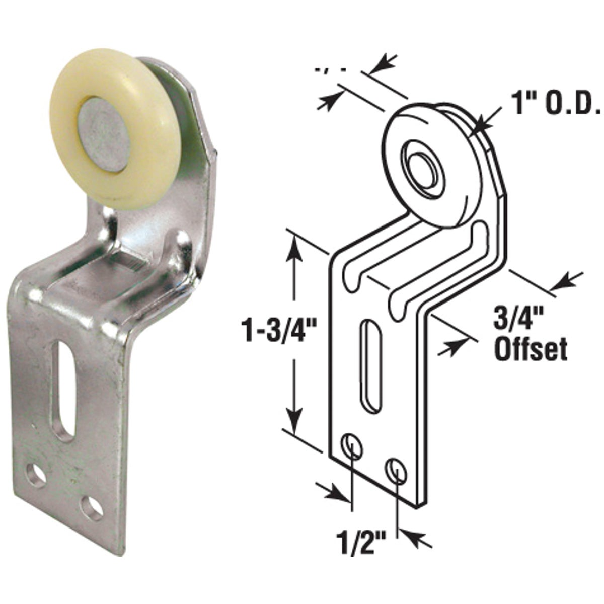 Prime-Line Wardrobe Door Roller