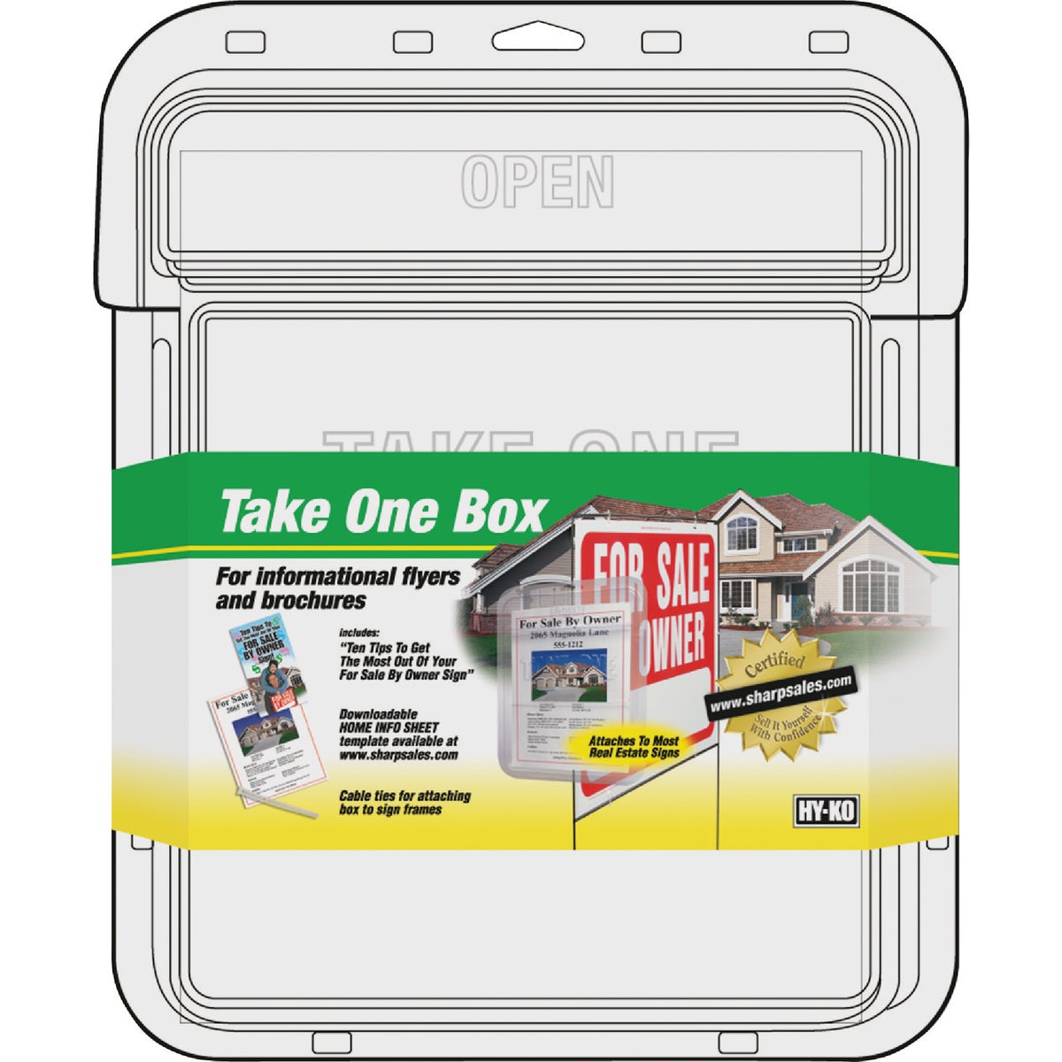 Hy-Ko Clear Take One Box
