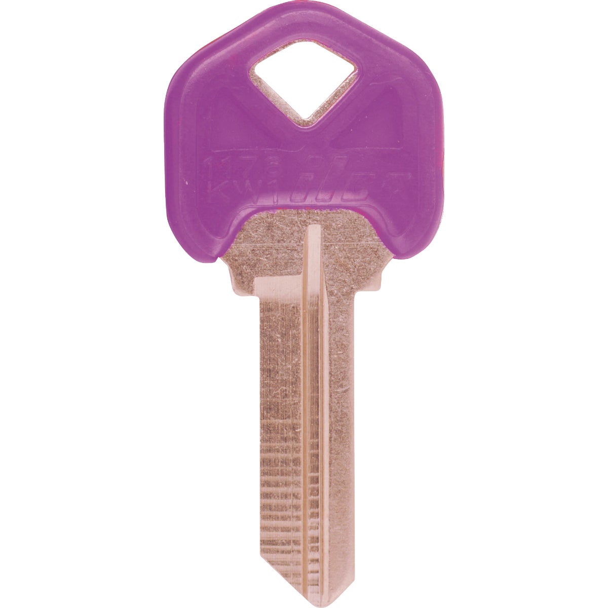 ILCO Kwikset Design Decorative House Key, KW1-Violet  (5-Pack)