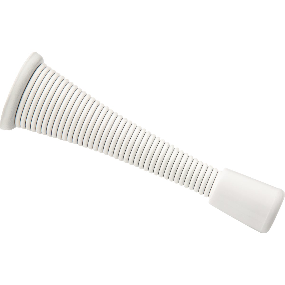 National Hardware 3 In. White Spring Door Stop