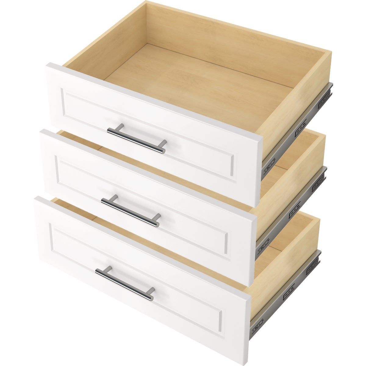 Easy Track Create Collection Wood Laminate 8 In. Drawer Kit (3-Pack)