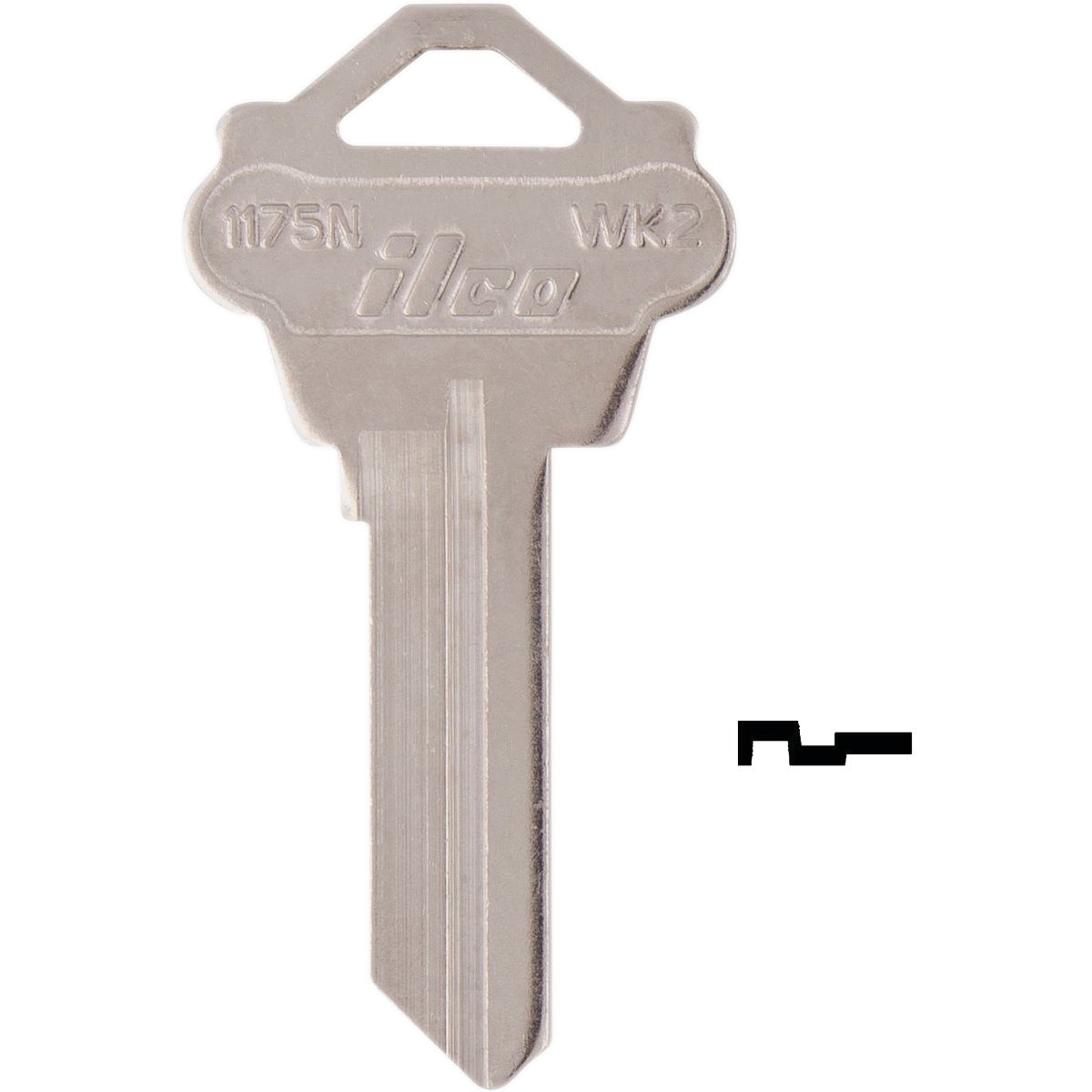 ILCO Weslock Lockset Key Blank 1175N (10-Pack)
