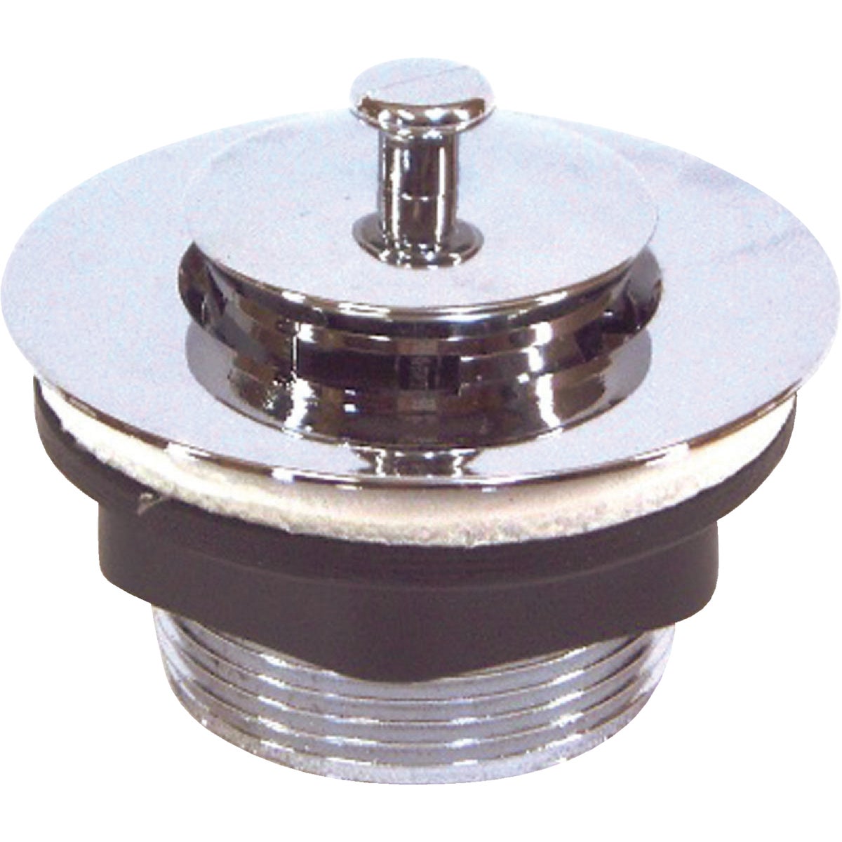 United States Hardware Chrome Bathtub Drain Stopper