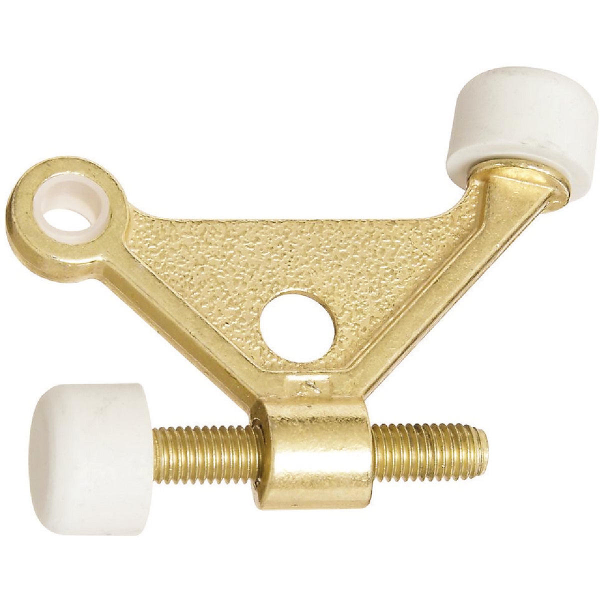 National Bright Brass Zinc Hinge Pin Door Stop