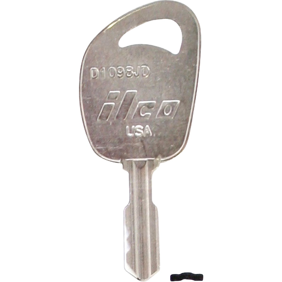 ILCO John Deere Nickel Plated Tractor Key, D1098JD (10-Pack)