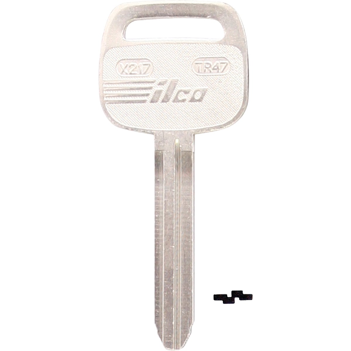 ILCO Toyota Nickel Plated Automotive Key, TR47 / X217 (10-Pack)