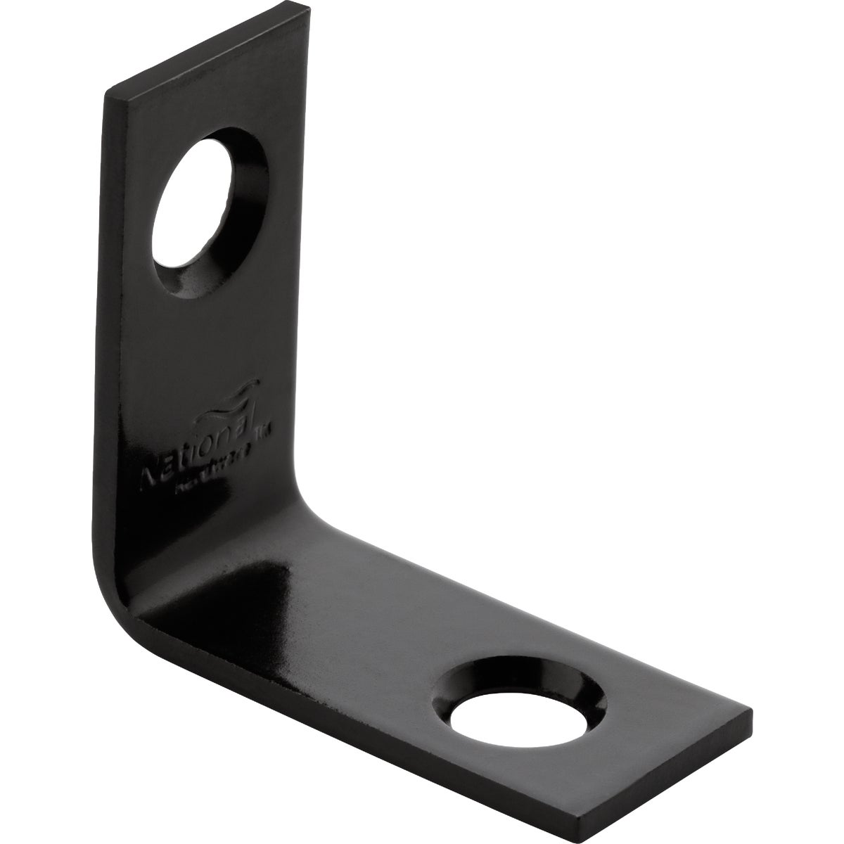 National Hardware 1 In. x 1/2 In. Black Corner Brace