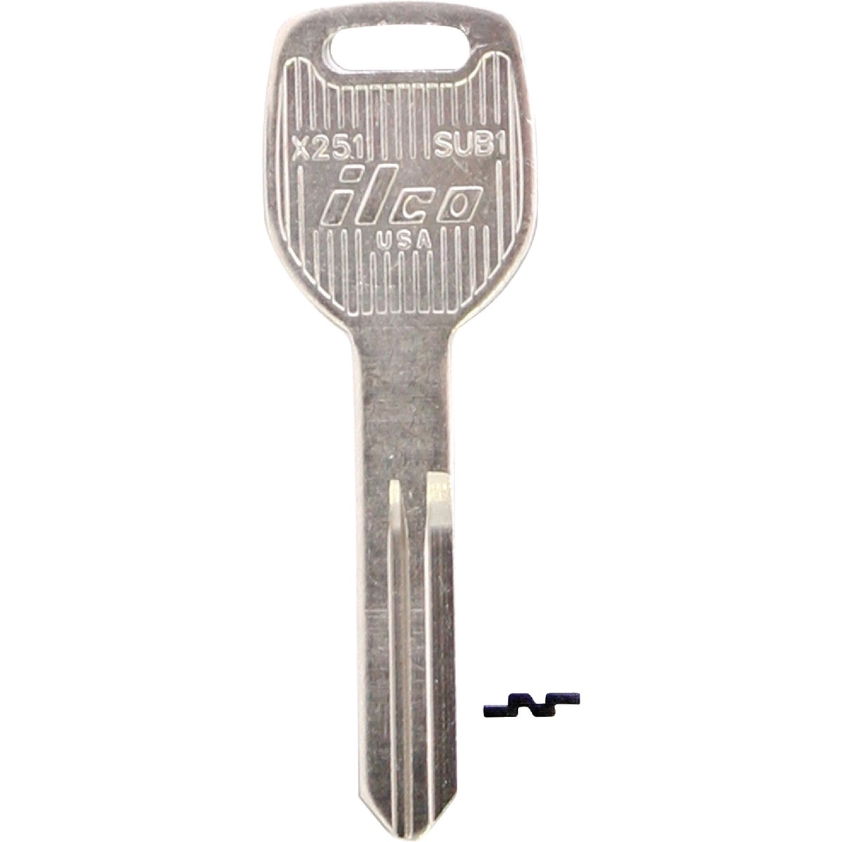 ILCO Subaru Nickel Plated Automotive Key, SUB1 / X251 (10-Pack)