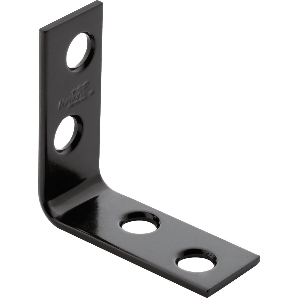 National Hardware 1-1/2 In. x 5/8 In. Black Corner Brace