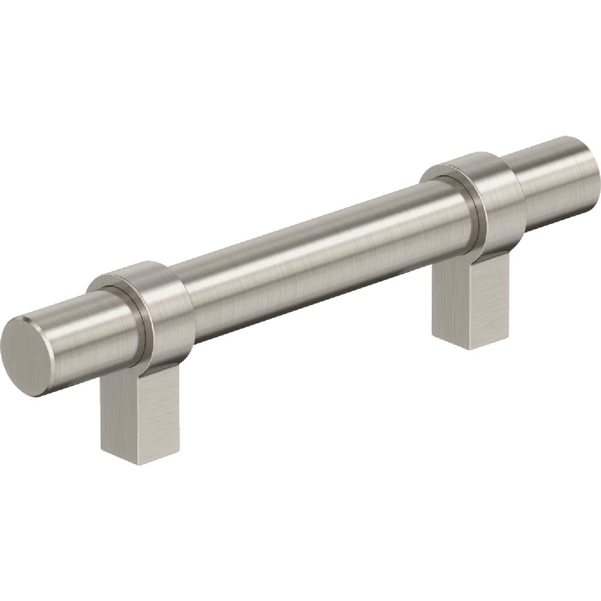 Amerock Everyday Basics Central 3 In. Satin Nickel Cabinet Pull 