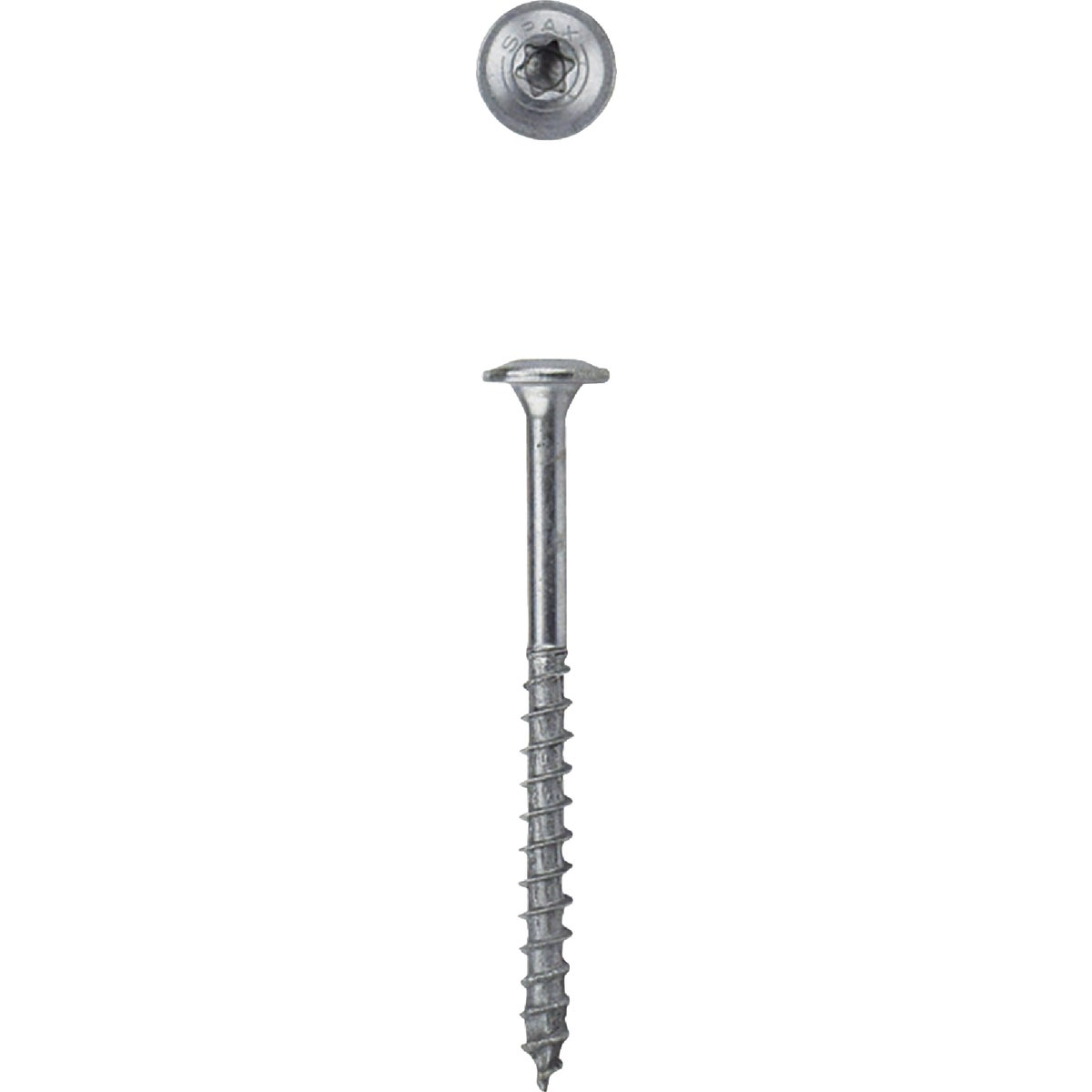 SPAX 8 x 2 In. Wafer Head T-20+ HCR-X (Exterior Rated) Cabinet Screw 1 Lb. (140-Count)