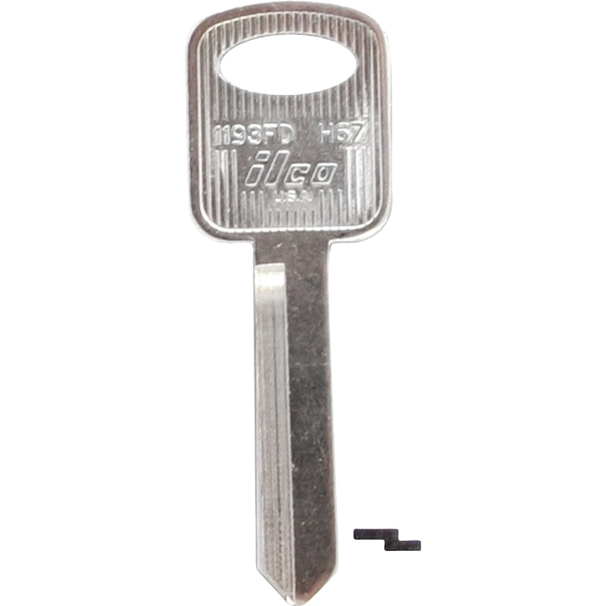 ILCO Ford Nickel Plated Automotive Key, H67 / 1193FD (10-Pack)