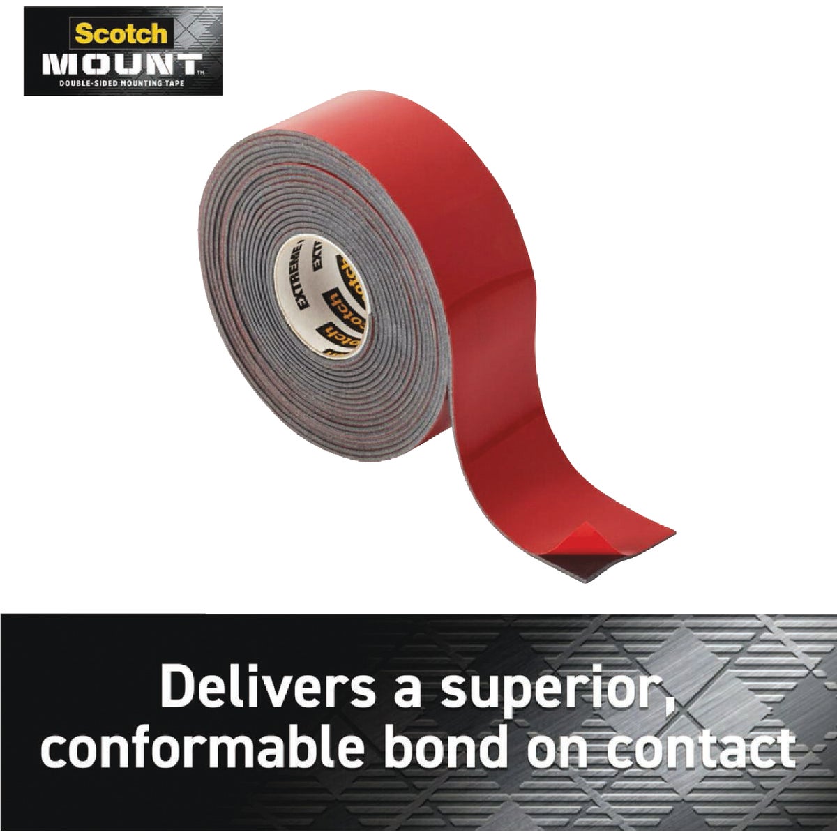 Scotch Mount 1 In. x 125 In. Extreme Double-Sided Mounting Tape