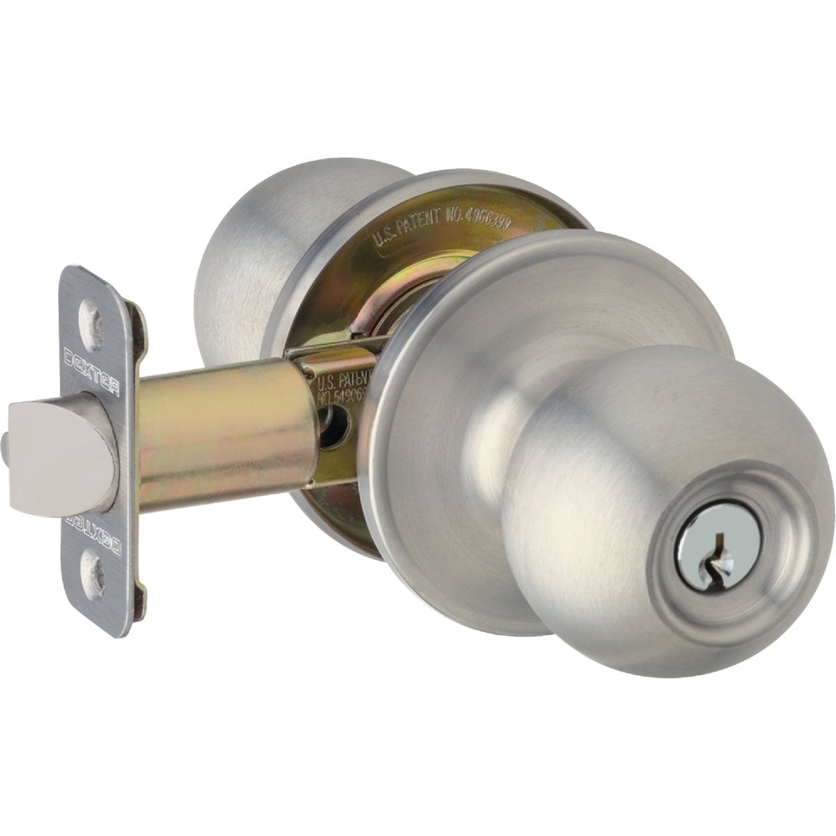 Dexter Satin Nickel Entry Door Knob