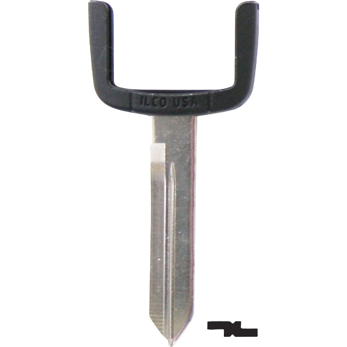 ILCO Ford EZ Clone Chip Key Blade, EB3-D-H84