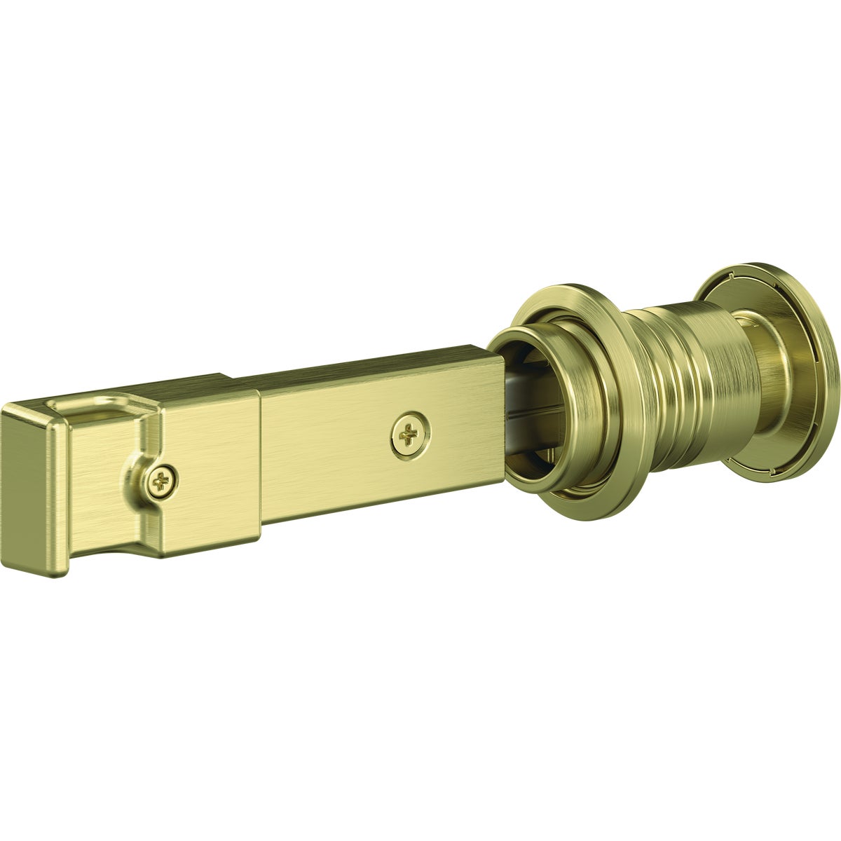 National V1045 Brushed Gold Barn Door Lock