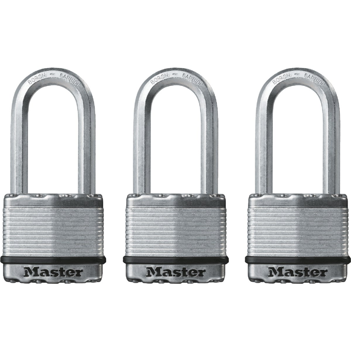 Master Lock Magnum 2 In. Keyed Alike Padlock (3-Pack)