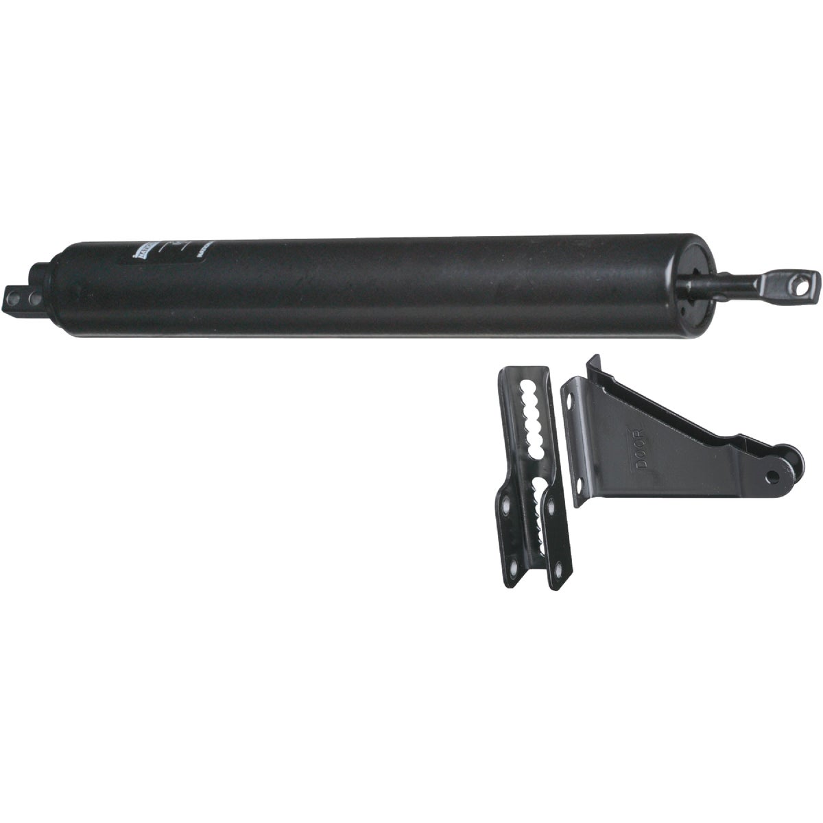 National Black Medium Duty Pneumatic Screen Door Closer