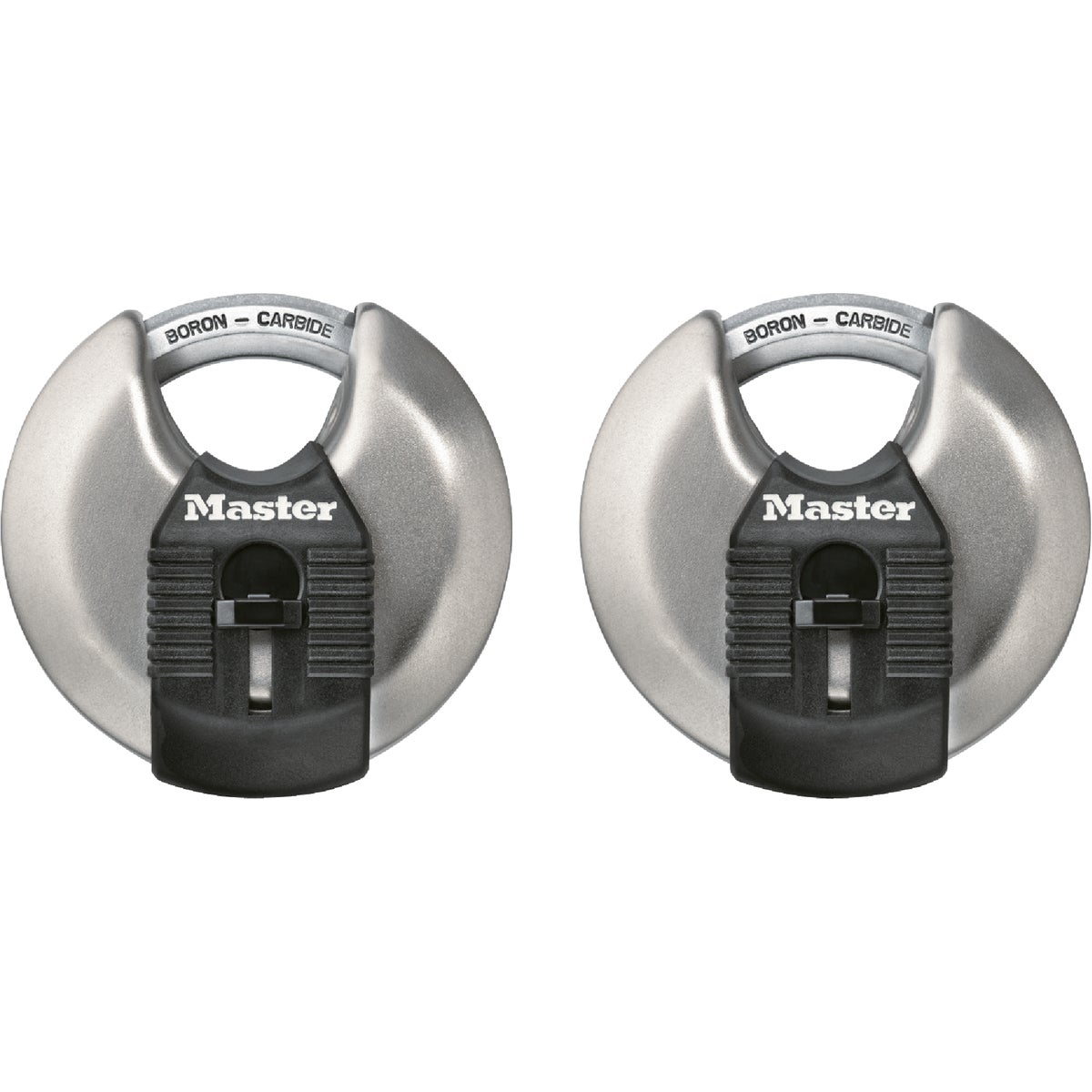Master Lock Magnum 2-3/4 In. W. Stainless Steel Discus Keyed Alike Padlock (2-Pack)