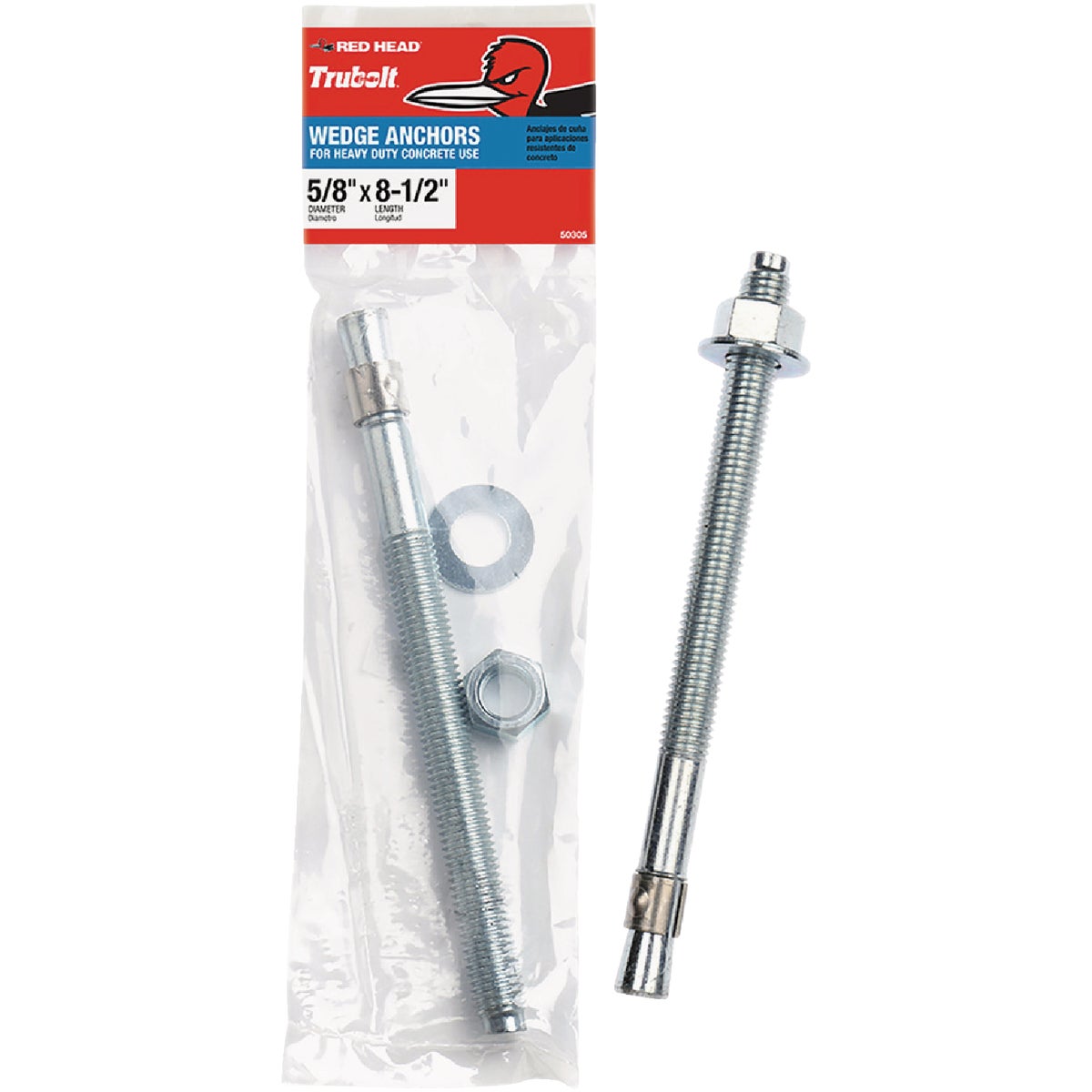 Red Head 5/8 In. x 8-1/2 In. Concrete Wedge Anchor