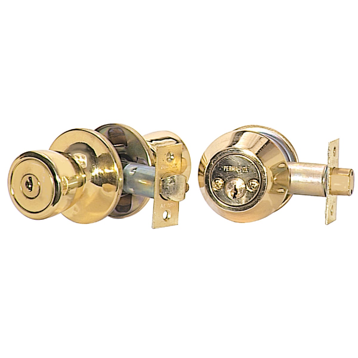 Steel Pro Entrance Lockset & Double Cylinder Deadbolt