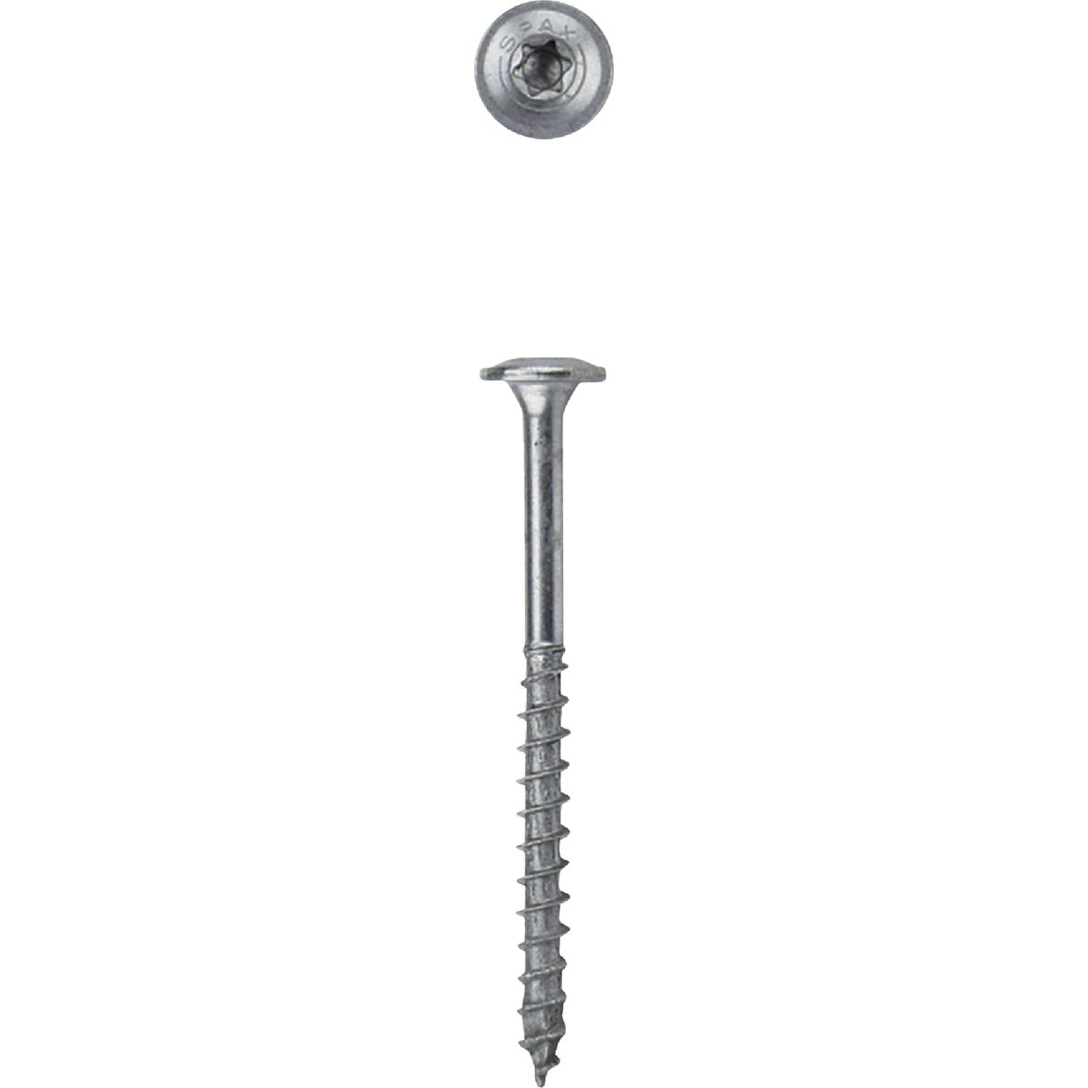 SPAX 8 x 2-1/2 In. Wafer Head T-20+ HCR-X (Exterior Rated) Cabinet Screw 1 Lb. (120-Count)