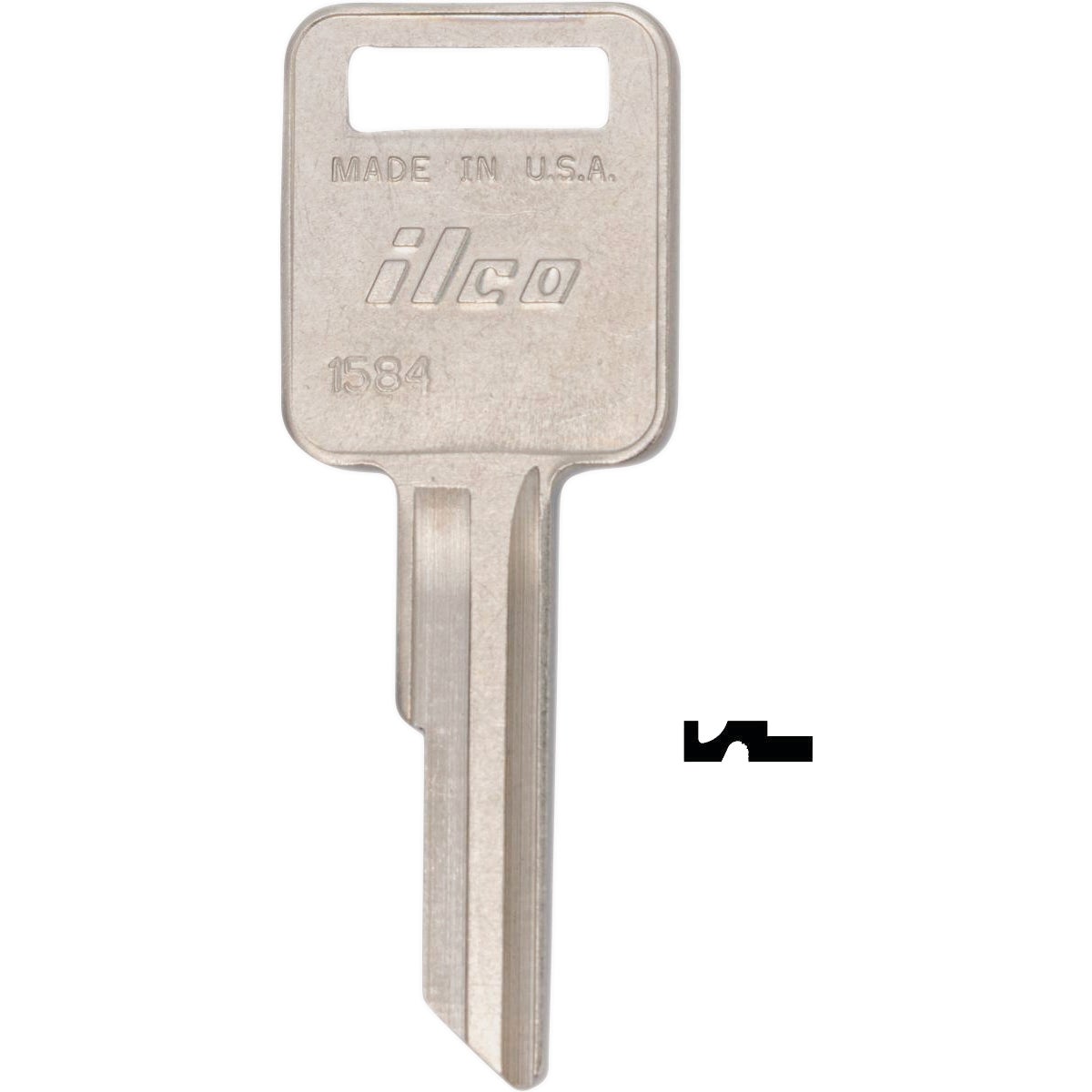 ILCO FREIGHTLINER Key Blank, 1584 (10-Pack)