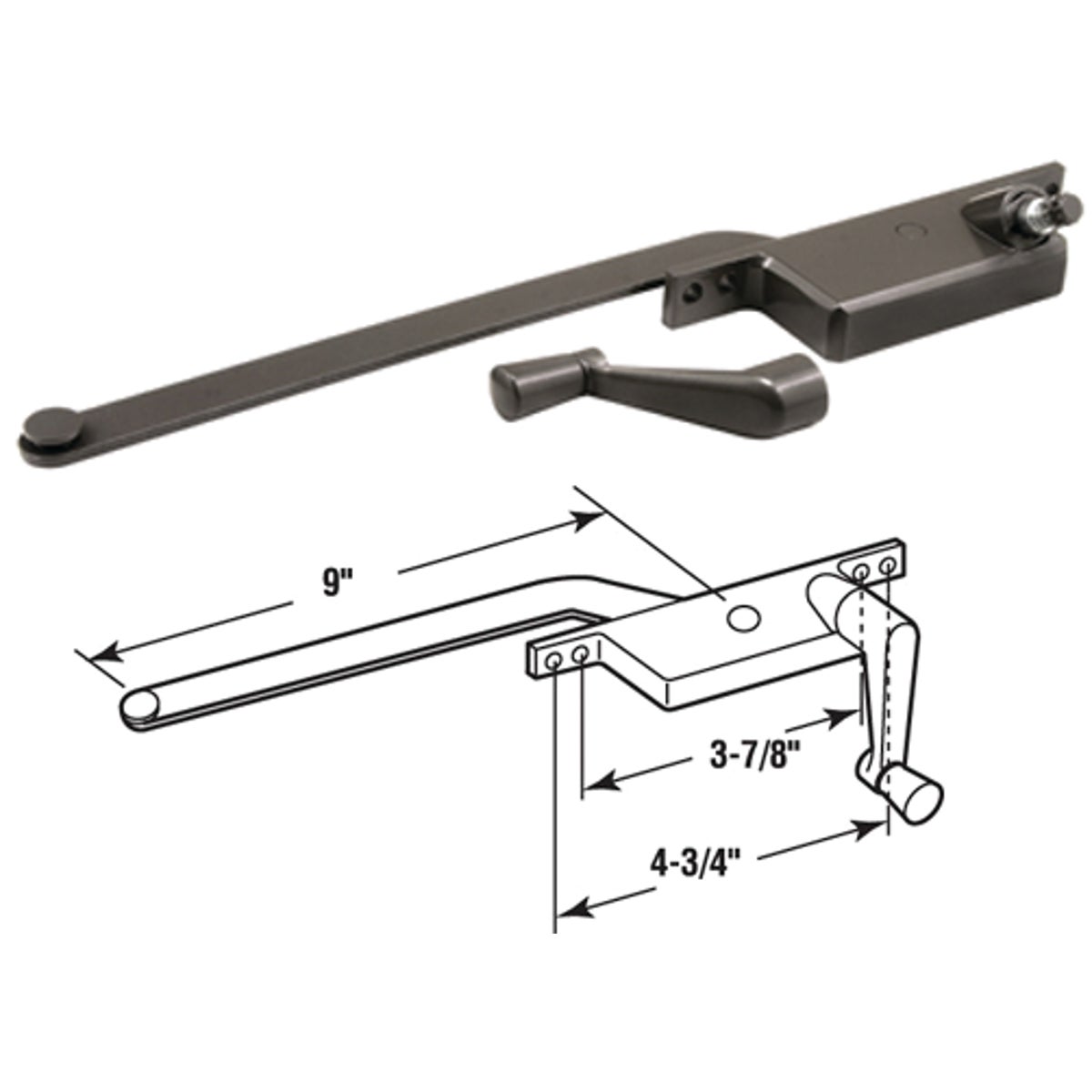 Prime-Line Right Hand Bronze Casement Operator