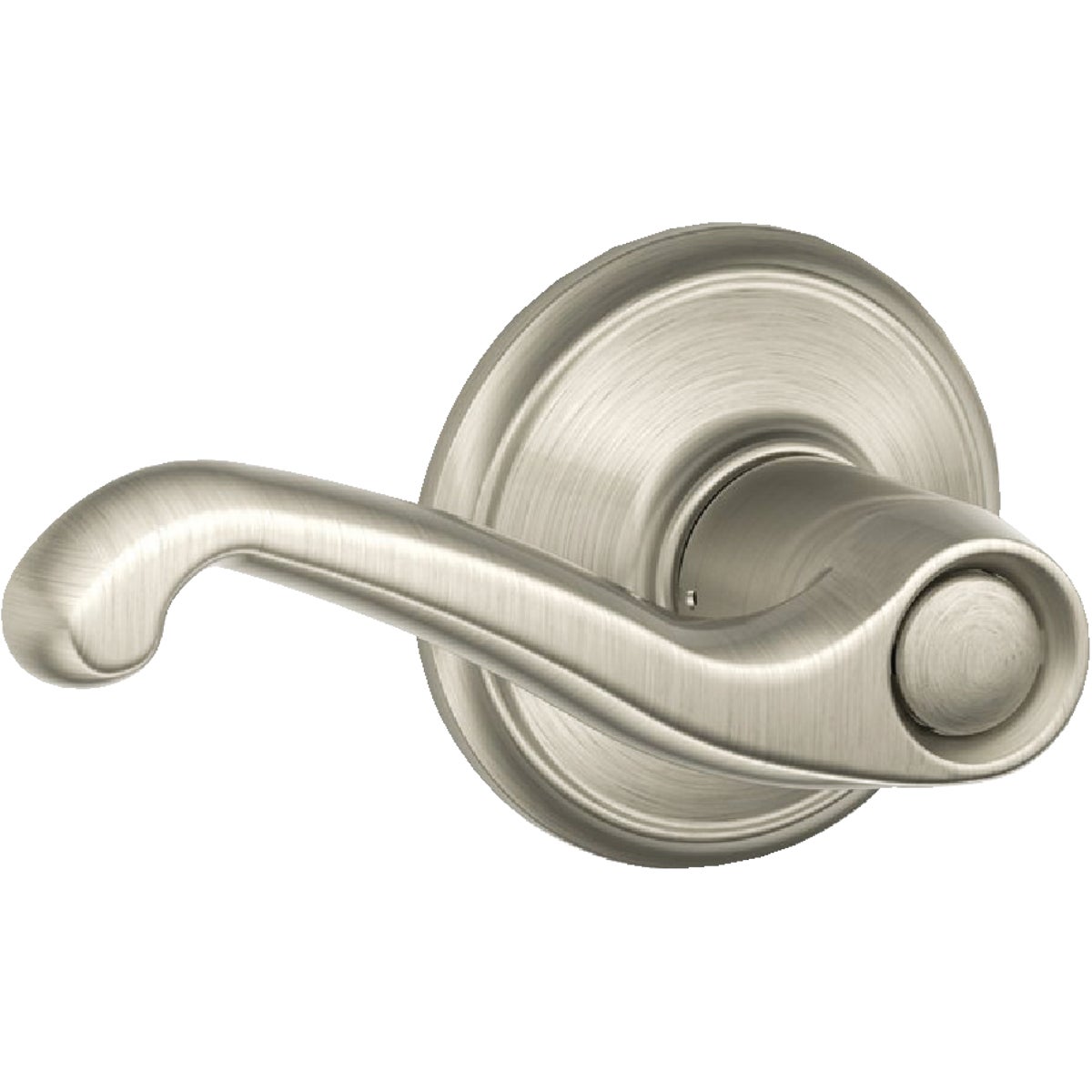 Schlage Satin Nickel Flair Passage Door Lever