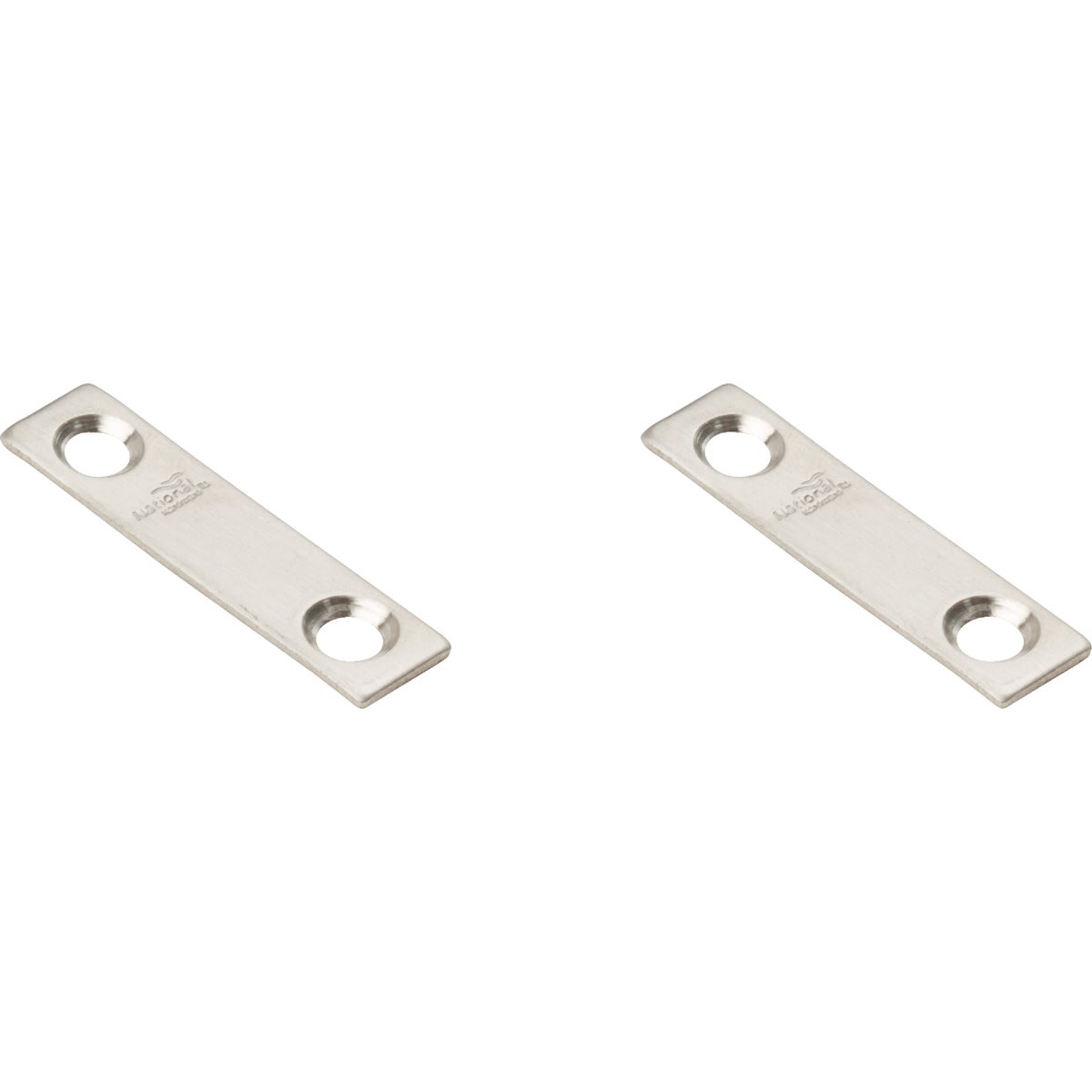 National 2 In. x 1/2 In. Stainless Steel Mending Brace