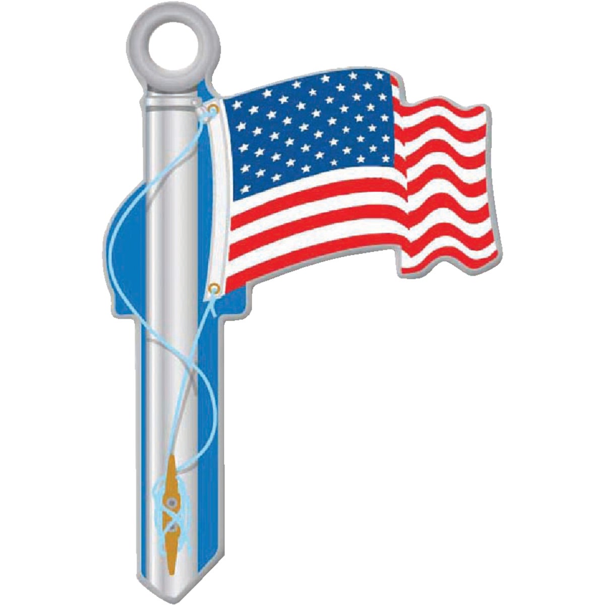 SC1 AMERICAN FLAG KEY