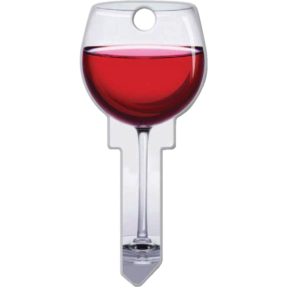 KW11 RED WINE DOOR KEY